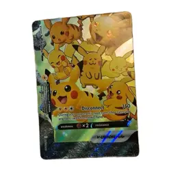 Pikachu V-Union SWSH141 SWSH: Sword & Shield Promo Holo Pokemon card #Disconnect - Image 1