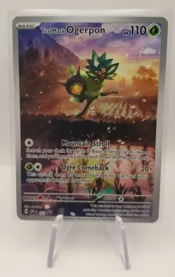 Teal Mask Ogerpon 123 Sv: Scarlet & Violet Promo Cards Holo - Image 1