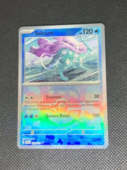 Suicune 024/131 Master Ball Reverse Holo -Prismatic Evolutions Pokemon Card - NM - Image 1
