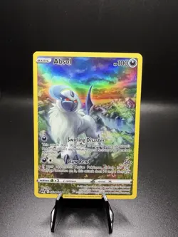Pokemon TCG Absol Crown Zenith: Galarian Gallery Holo Ultra Rare Card GG16/GG70 - Image 1