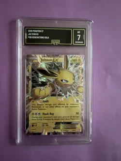Pokemon Xy Jolteon Ex #28 Generations Holo GMA 7 NM Near Mint Card - Image 1
