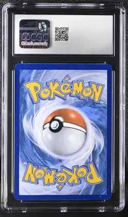 CGC 8 Tyranitar 2016 Fates Collide 56/124 Holo Pokemon Card - Image 2