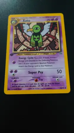 Pokemon Cards: 1st Edition Neo Discovery Uncommon: Xatu 52/75 - Image 2