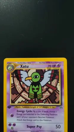 Pokemon Cards: 1st Edition Neo Discovery Uncommon: Xatu 52/75 - Image 3