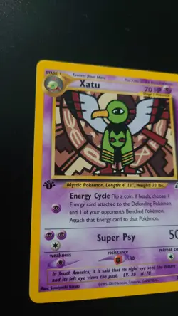 Pokemon Cards: 1st Edition Neo Discovery Uncommon: Xatu 52/75 - Image 4