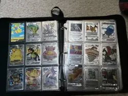 complete set of pkemon cards in binder - Image 3