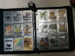 complete set of pkemon cards in binder - Image 5