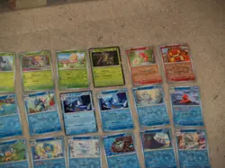 Pokemon Scarlet Violet Paradox Rift TCG 2023 - 80+ card - no duplicates PAR EN - Image 4