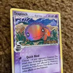 Trapinch 69/101 Reverse Holo Common EX Dragon Frontiers Pokemon Card - Image 4