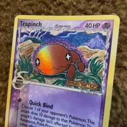 Trapinch 69/101 Reverse Holo Common EX Dragon Frontiers Pokemon Card - Image 5