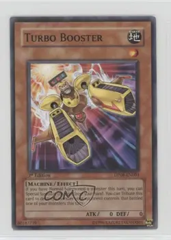 Turbo 1st Ed. YuGiOh Yusei Fudo Duelist Pack #DP08-EN003 2009 - Image 1