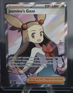 Pokemon Jasmine's Gaze Ultra Rare Card 233/191 Surging Sparks - Image 1