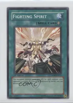 Fighting Spirit 1st Ed. YuGiOh Yusei Fudo Duelist Pack #DP08-EN017 2009 - Image 1