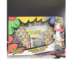 Pokemon Ascended Heroes Premium Poster Collection Mega Lucario box - Image 1