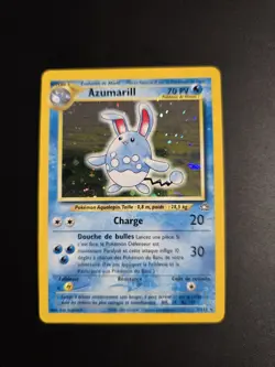 Carte Pokemon Azumarill 2/111 Holo Unlimited Ed 2 Neo Genesis Wizards FRA - Image 1