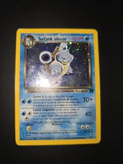 Carte Pokemon Tortank Obscur 3/82 Holo Edition 2 Team Rocket Wizards FR 2 - Image 2