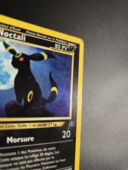 Carte Pokemon Noctali 13/75 Holo Edition 2 Ed 2 Neo Discovery Wizards FR - Image 4