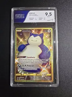 Carte Pokemon Ronflex 224/198 SGS 9.5 Regne De Glace FR - Image 1