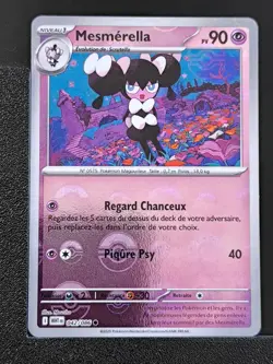 Carte Pokemon Mesmerella 042/086 Reverse PokeBall EV10.5 Flamme Blanche WHT - Image 2