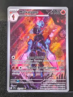Carte Pokemon Malvalame 197/191 EV8 Etincelles Deferlantes SSP - Image 2