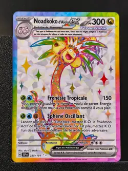 Carte Pokemon Noadkoko d'Alola EX 225/191 EV8 Etincelles Deferlantes SSP 2 - Image 2