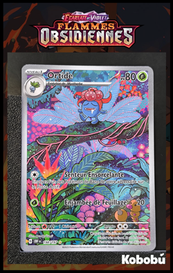 Carte Pokemon Ortide 198/197 EV3 Flammes Obsidiennes OBF Ecarlate et violet - Image 1