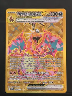 Carte Pokemon Dracaufeu EX 228/197 Gold EV3 Flammes Obsidiennes OBF FR - Image 2