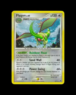 Pokemon Flygon 5/111 Rising Rivals Holo NM - Image 1