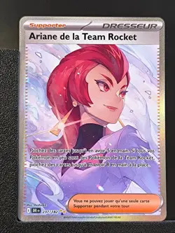 Carte Pokemon Ariane de la team rocket 237/182 EV10 Rivalites Destinees DRI - Image 2