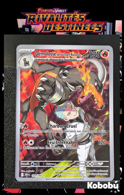 Carte Pokemon Demolosse 191/182 de la team rocket EV10 Rivalites Destinees DRI - Image 1