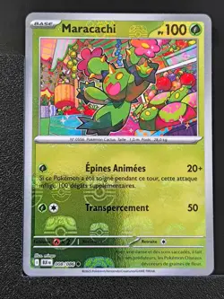 Carte Pokemon Marachi 008/086 Reverse MasterBall EV10.5 Foudre Noire BLK - Image 2