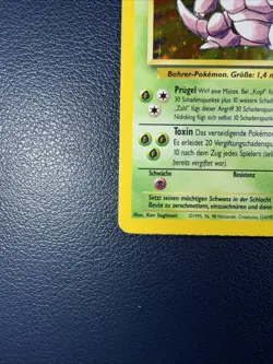 Pokemon TCG Nidoking Holo 11/102 Base Set Unlimited Holo Rare, German Edition - Image 4