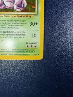 Pokemon TCG Nidoking Holo 11/102 Base Set Unlimited Holo Rare, German Edition - Image 5