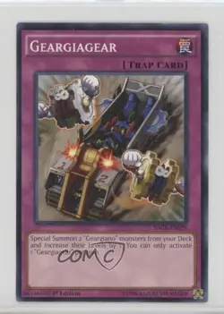 Geargiagear 1st Ed. YuGiOh Geargia Rampage Structure Deck #SDGR-EN029 - Image 1