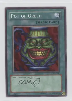 Pot of Greed YuGiOh Third Season Tournament Pack #TP3-014 2003 - Image 1