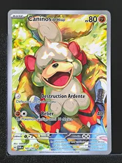 Carte Pokemon Caninos De Hisui 181/167 EV6 Mascarade Crepusculaire TWM FR - Image 1