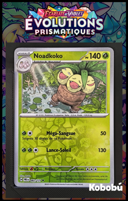 Carte Pokemon Noadkoko 002/131 Reverse EV8.5 Evolutions Prismatiques PRE - Image 1