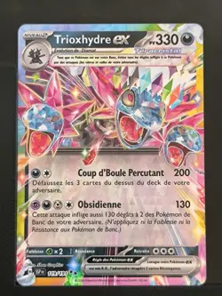 Carte Pokemon Trioxhydre EX 119/191 EV8 Etincelles Deferlantes SSP 2 - Image 2