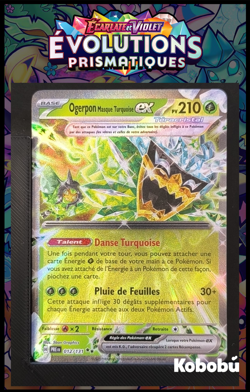 Carte Pokemon Ogerpon EX 012/131 EV8.5 Evolutions Prismatiques PRE - Image 1