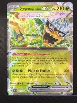 Carte Pokemon Ogerpon EX 012/131 EV8.5 Evolutions Prismatiques PRE - Image 2