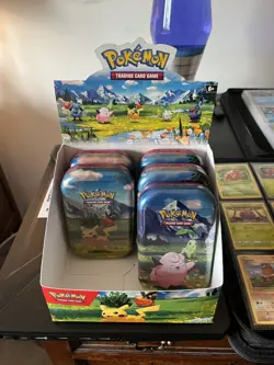 Pokemon TCG Ascended Heroes Mini Tins Full Set of 5 With Box - New & Sealed - Image 1