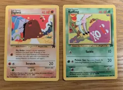 Diglett 52/82 & Koffing 58 - Team Rocket - Pokemon TCG - 1999 Vintage - Image 1