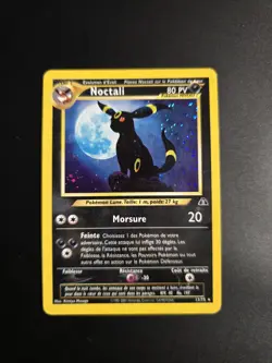 Carte Pokemon Noctali 13/75 Holo Edition 2 Ed 2 Neo Discovery Wizards FRA - Image 1