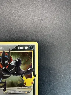 Pokemon TCG Greninja Gold Star SWSH144 Celebrations Black Star Promo - Image 4