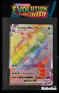Carte Pokemon Leviator VMAX 207/203 Rainbow EB7 Evolution Celeste - Image 1