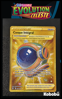 Carte Pokemon Casque Integral 231/203 Gold EB7 Evolution Celeste - Image 1