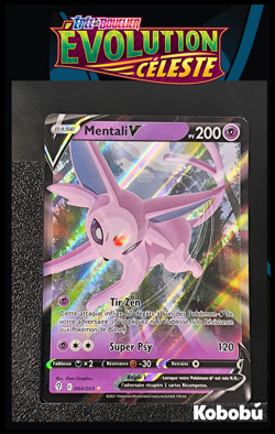 Carte Pokemon Mentali V 064/203 EB7 Evolution Celeste - Image 1