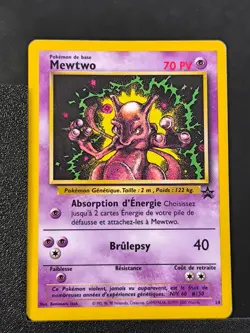 Carte Pokemon Mewtwo 14 BlackStar Wizards Promo FR - Image 2