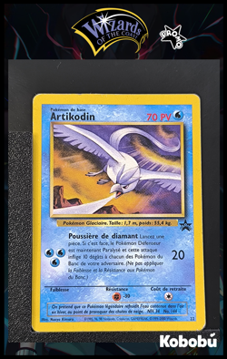 Carte Pokemon Artikodin 22 BlackStar Wizards Promo FR 3 - Image 1