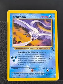 Carte Pokemon Artikodin 22 BlackStar Wizards Promo FR 3 - Image 2